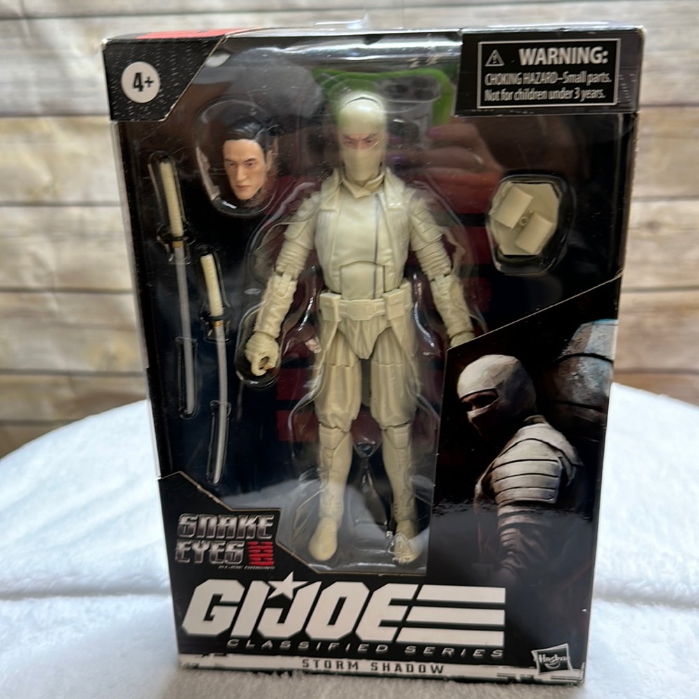 GI JOE CLASSIFIED SERIES SNAKE EYES STORM SHADOW